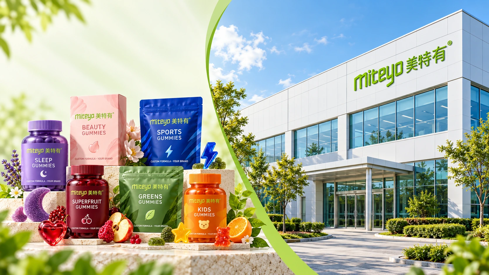 Advanced Gummy Supplement Manufacturing