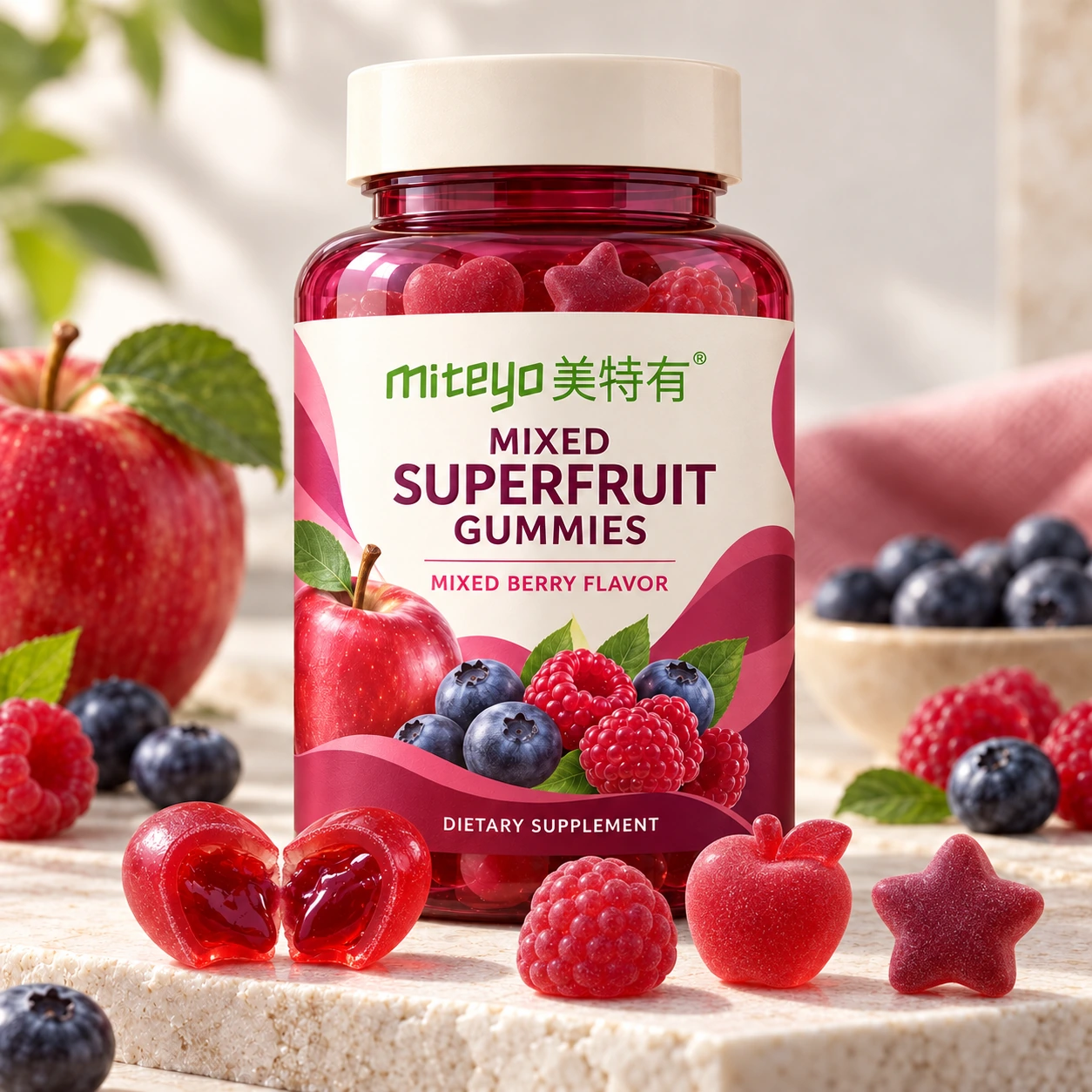 Mixed Superfruit Gummies